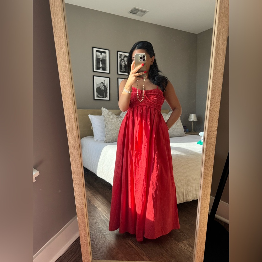 Red Maxi Dress